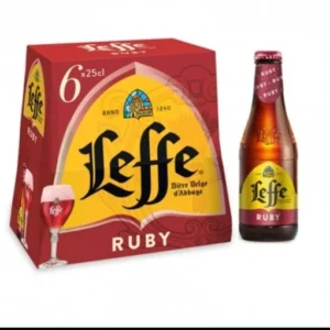 BIÈRER LEFFE RUBY 5° 25CL X 12 - Image 1